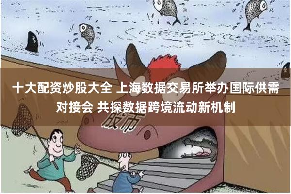十大配资炒股大全 上海数据交易所举办国际供需对接会 共探数据跨境流动新机制