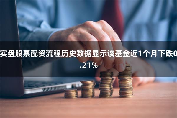 实盘股票配资流程历史数据显示该基金近1个月下跌0.21%