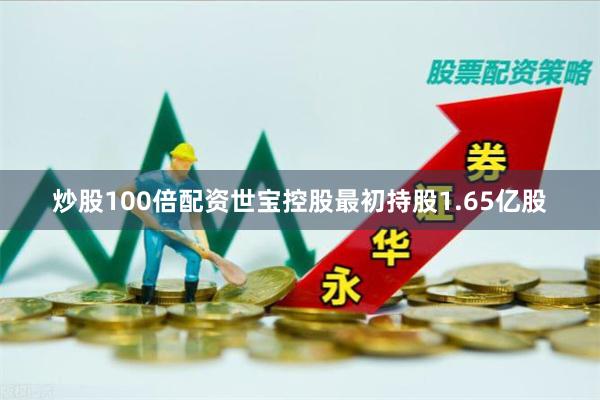 炒股100倍配资世宝控股最初持股1.65亿股